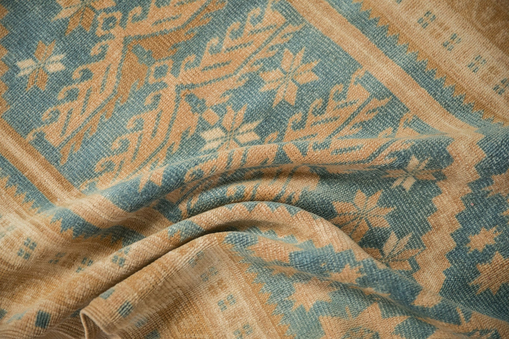 2.5x4 Vintage Distressed Oushak Rug