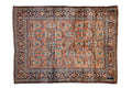 4.5x6 Vintage Fine Bibikabad Rug