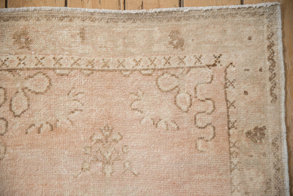 3x5 Vintage Distressed Oushak Rug