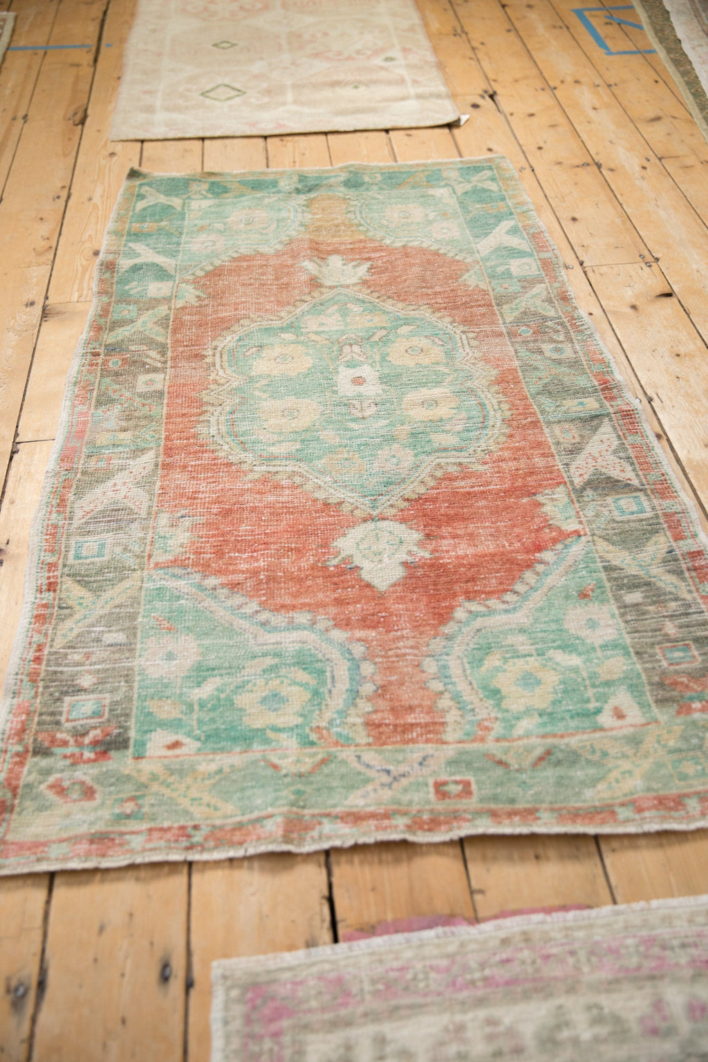 3x5.5 Vintage Distressed Oushak Rug