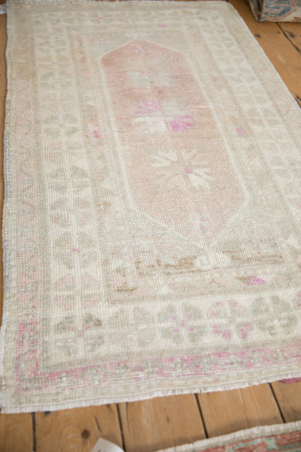 3x5 Vintage Distressed Oushak Rug