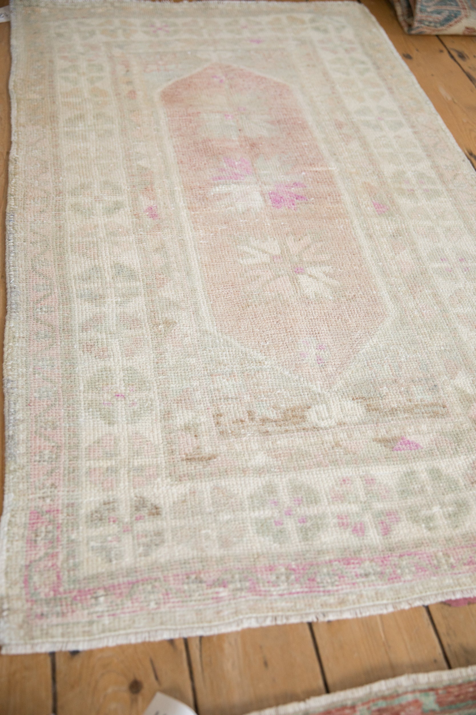 3x5 Vintage Distressed Oushak Rug