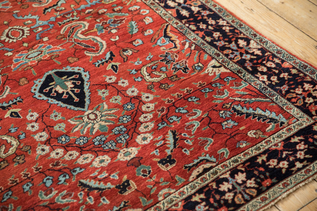 4x6.5 Vintage Sarouk Rug