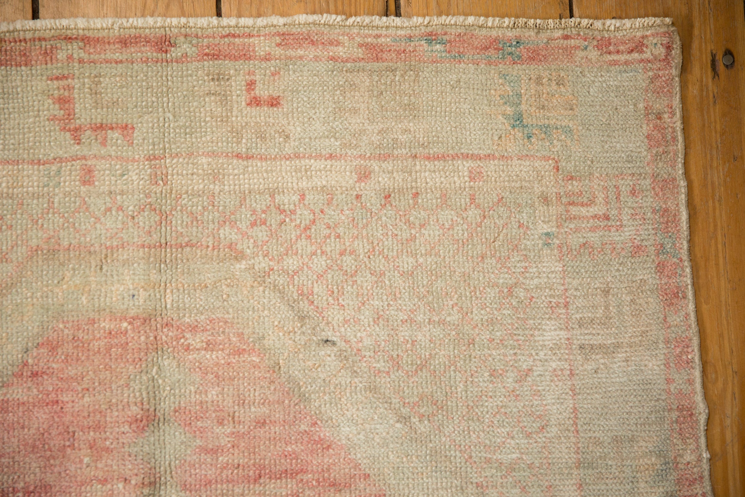 3x4.5 Vintage Distressed Oushak Rug