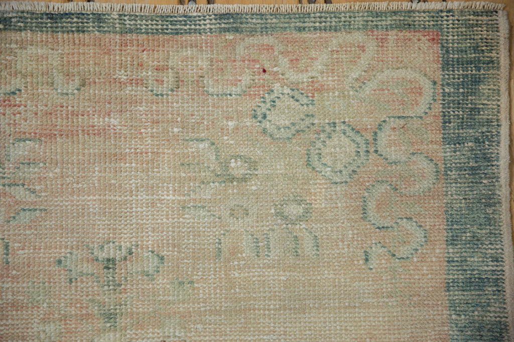 3x6 Vintage Distressed Oushak Rug Runner