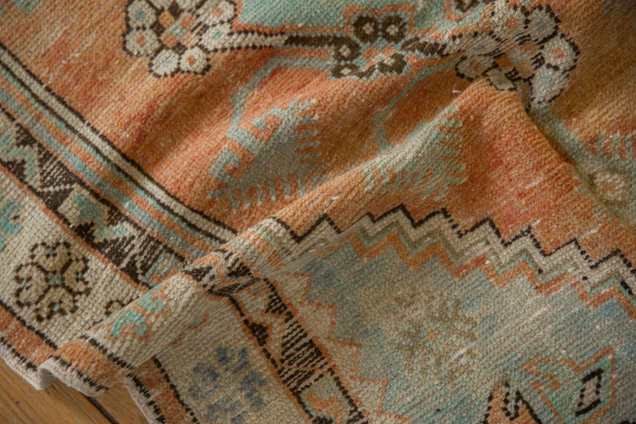 2.5x5 Vintage Distressed Oushak Rug Runner