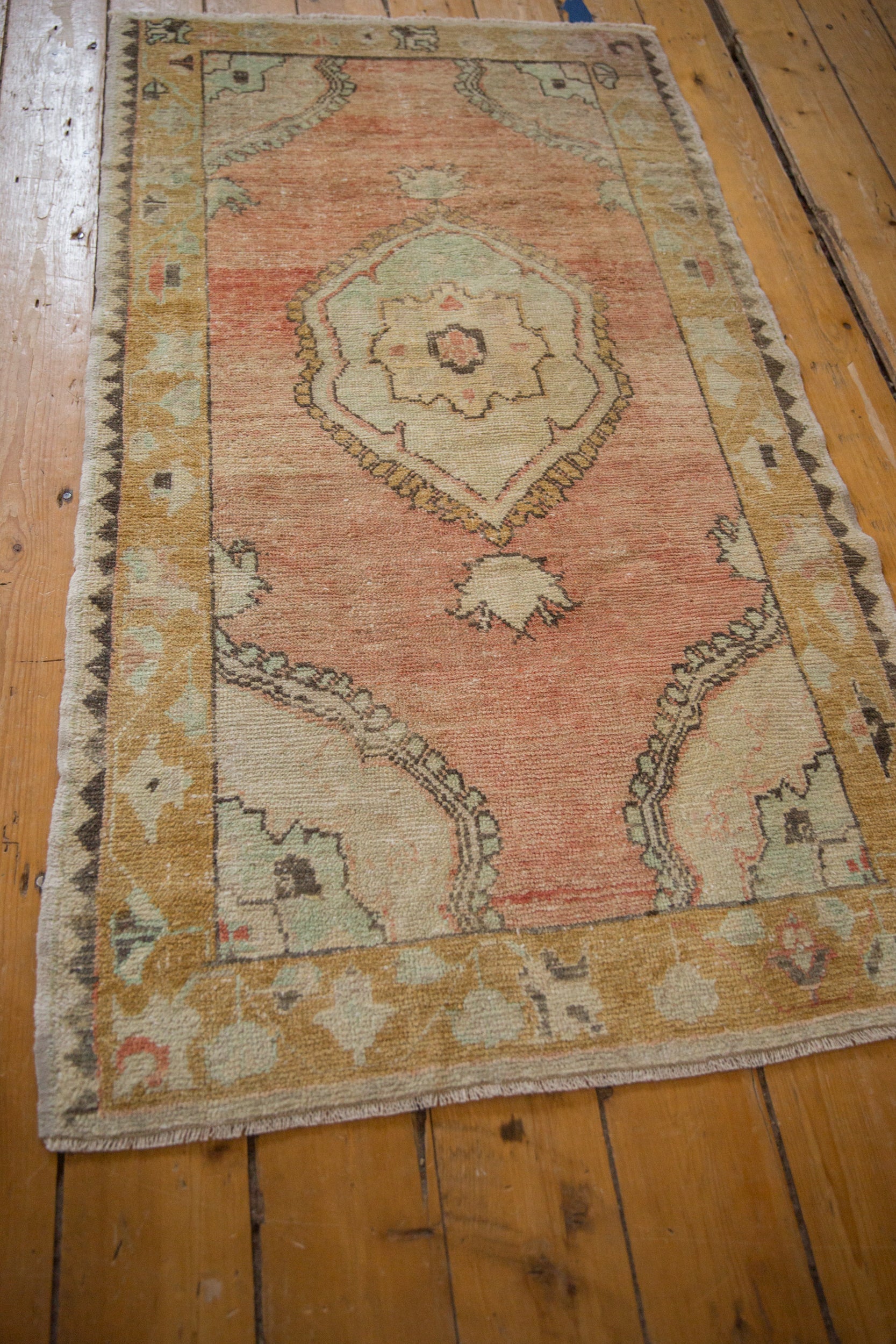 3x5 Vintage Distressed Oushak Rug
