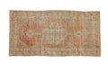 2.5x5 Vintage Distressed Oushak Rug Runner