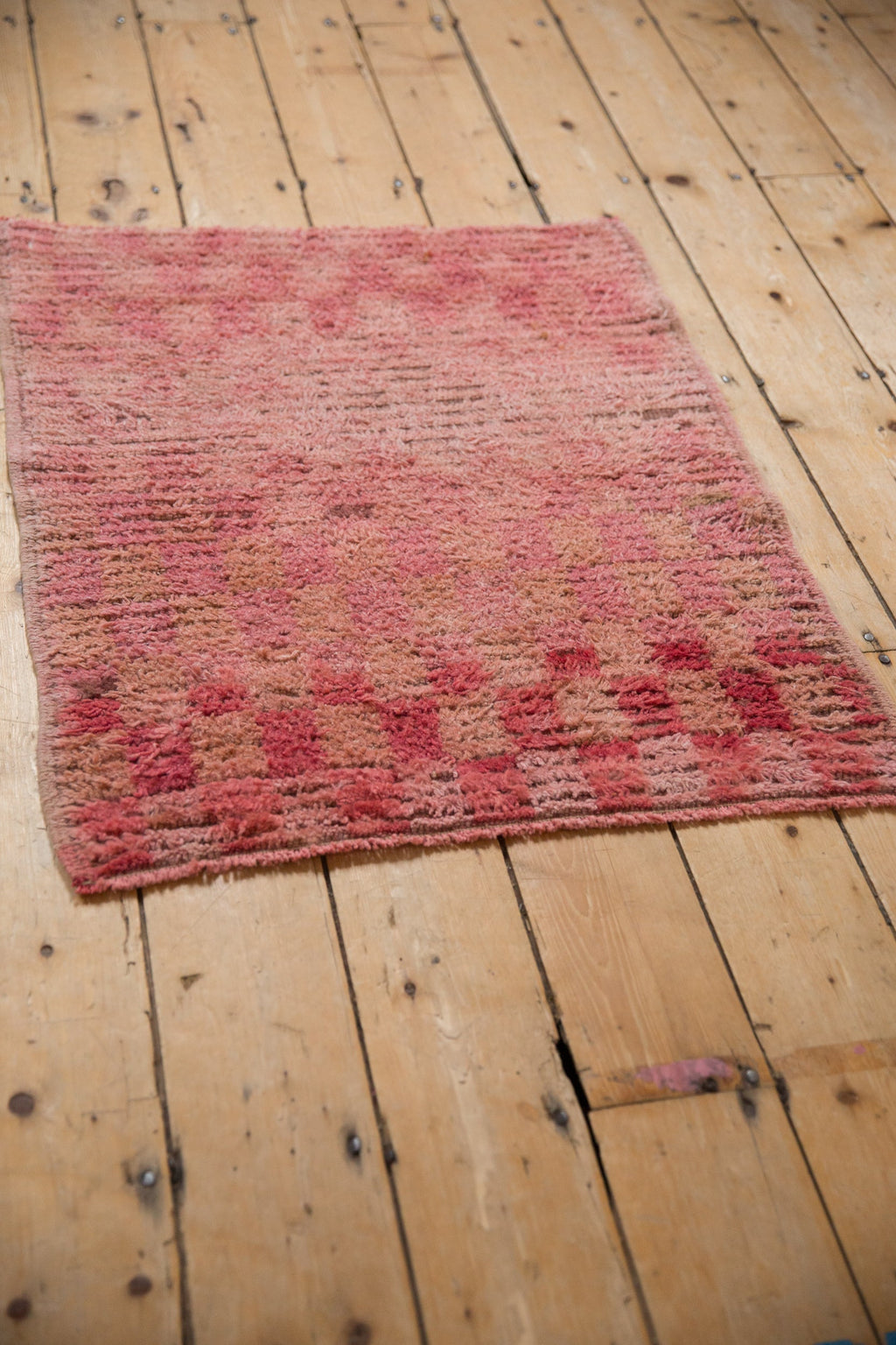 2.5x3 Vintage Distressed Tulu Square Rug