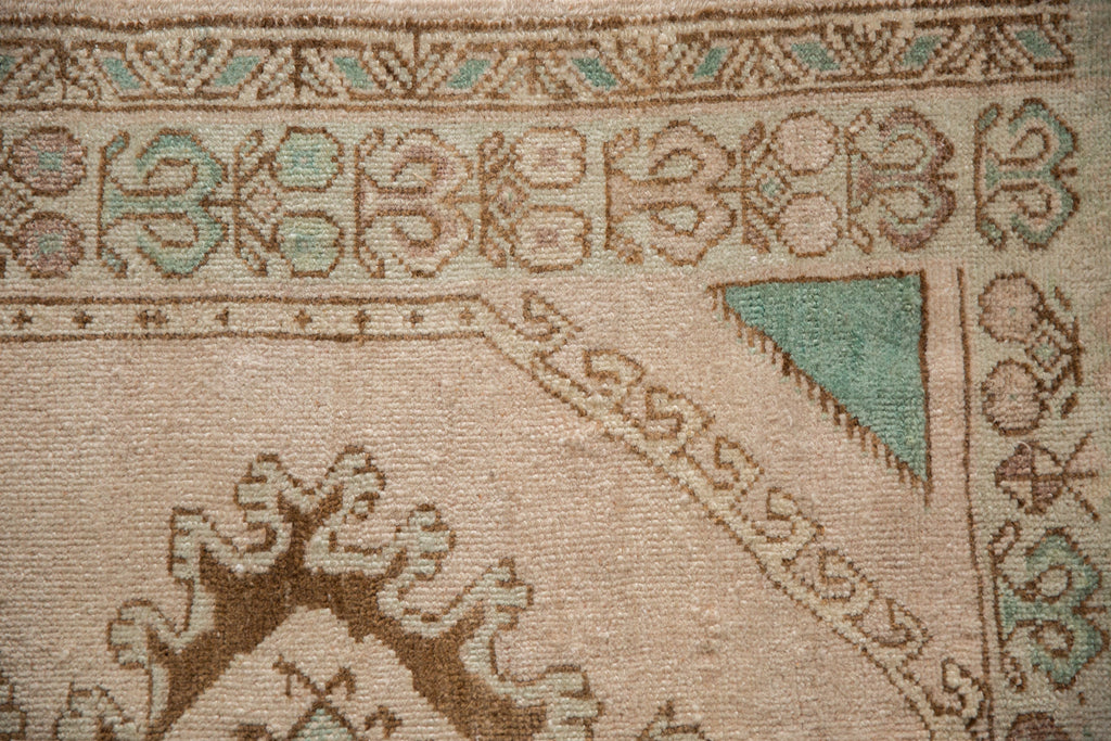 3x4.5 Vintage Distressed Oushak Rug