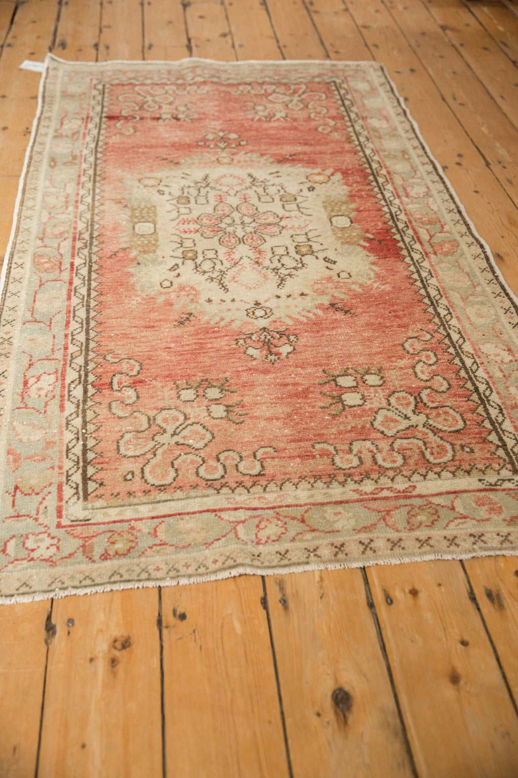 3.5x6 Vintage Distressed Oushak Rug