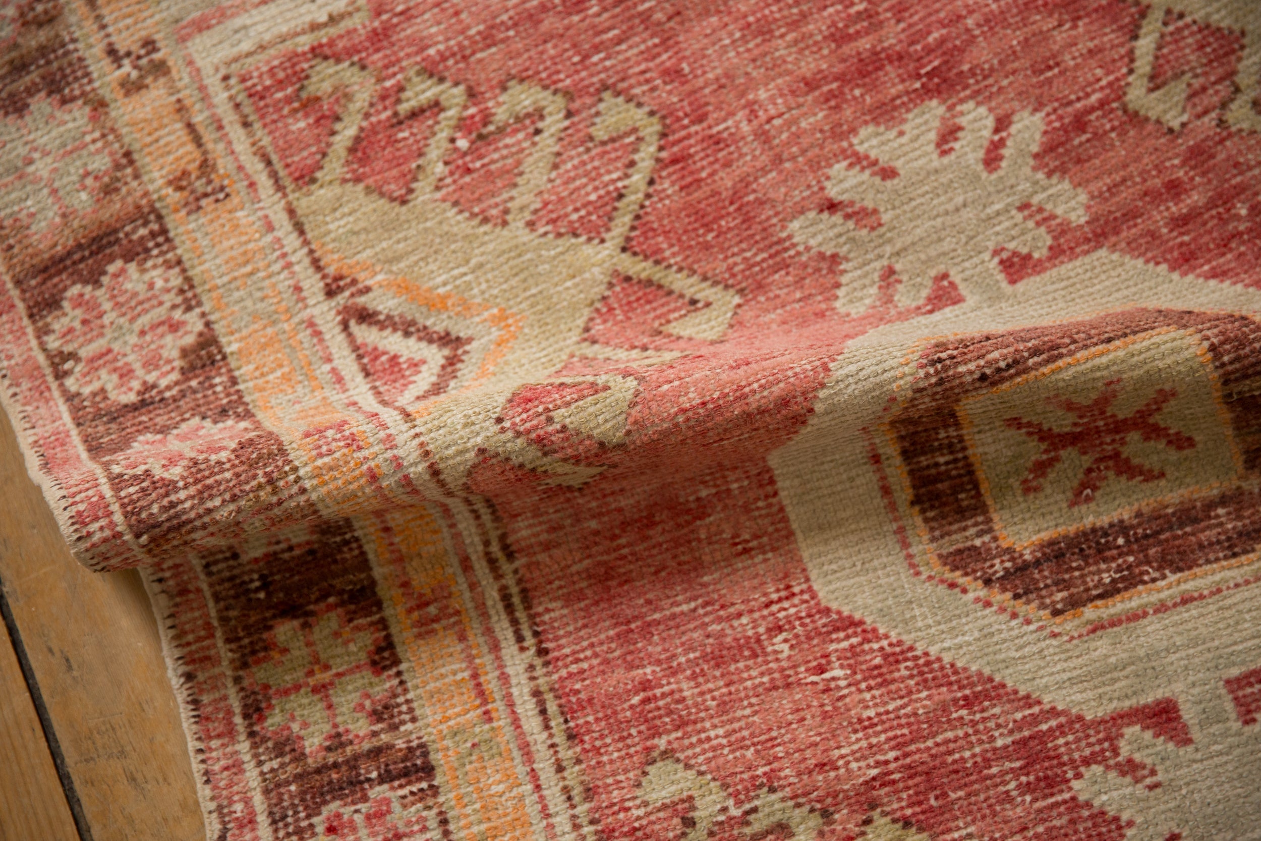 2.5x4.5 Vintage Distressed Oushak Rug