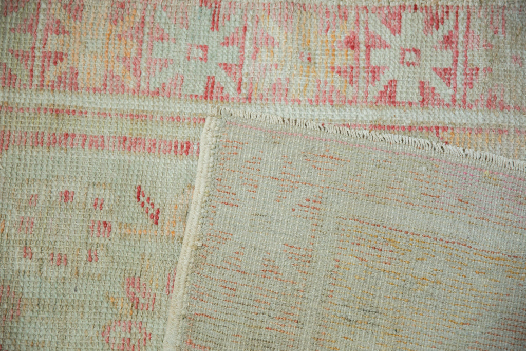 2.5x4 Vintage Distressed Oushak Rug