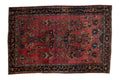 4x6.5 Antique Fine Sarouk Rug