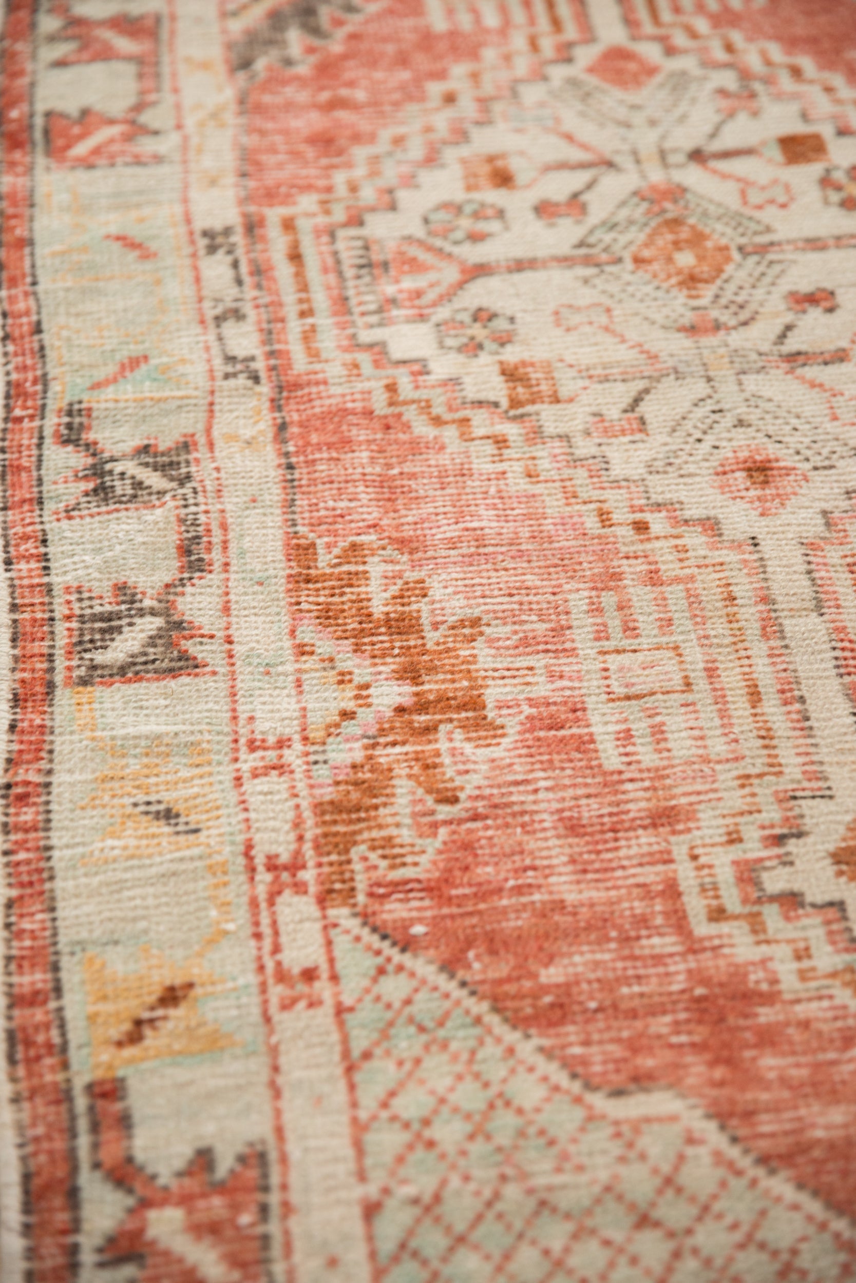 2.5x5.5 Vintage Distressed Oushak Rug Runner