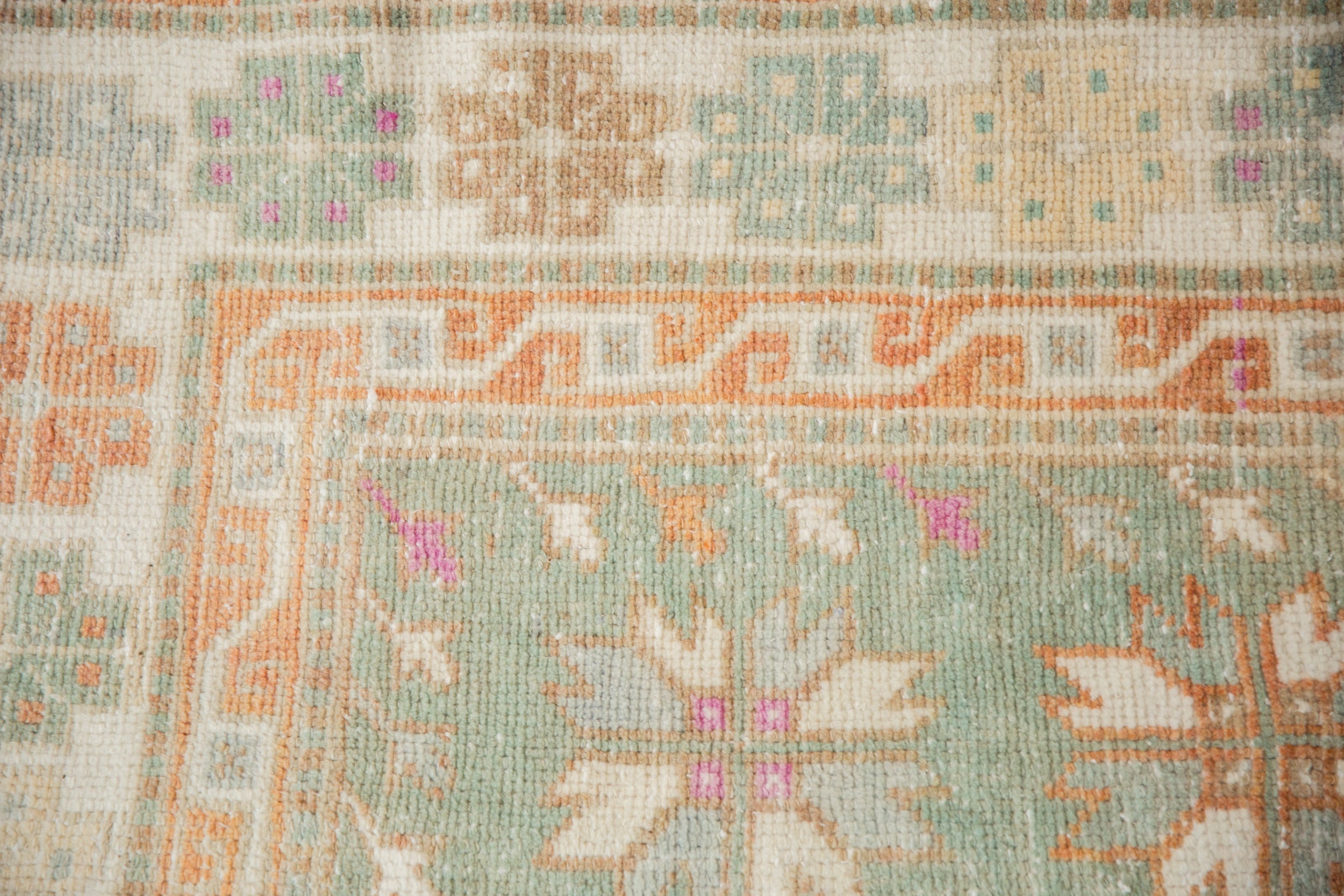 3x5 Vintage Distressed Oushak Rug