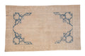 5x8 Vintage Distressed Oushak Carpet