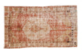 2.5x4.5 Vintage Distressed Oushak Rug