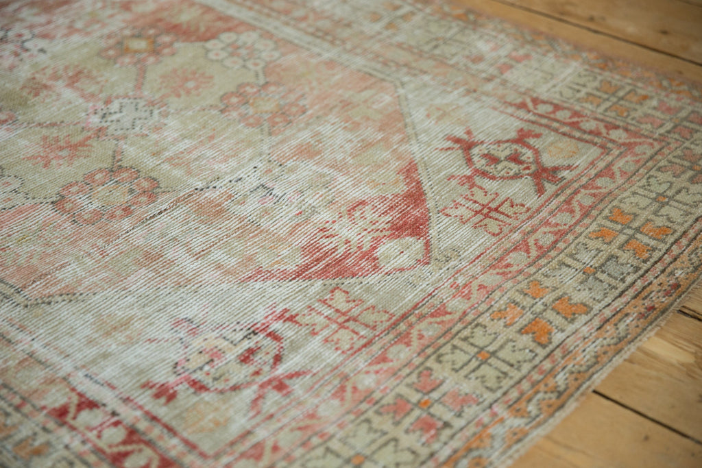 3x4 Vintage Distressed Oushak Square Rug