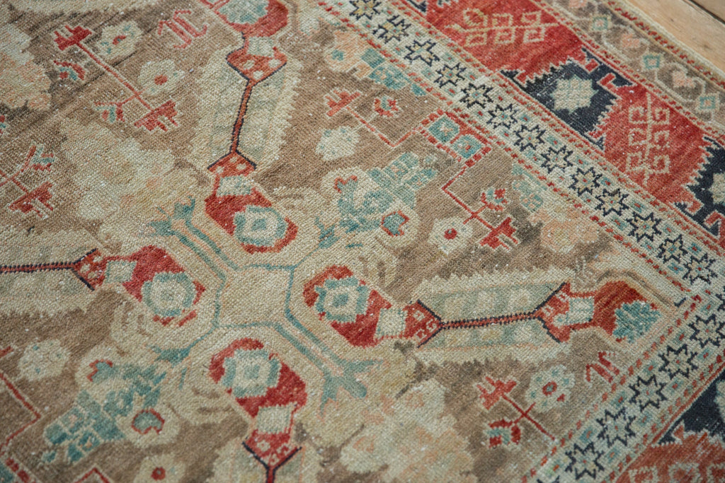 4x5.5 Vintage Distressed Anatolian Rug