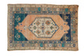 4x6 Vintage Distressed Oushak Rug