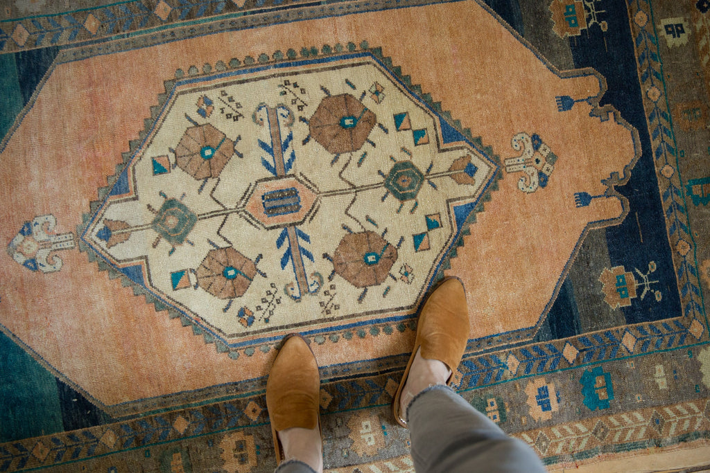 4x6 Vintage Distressed Oushak Rug