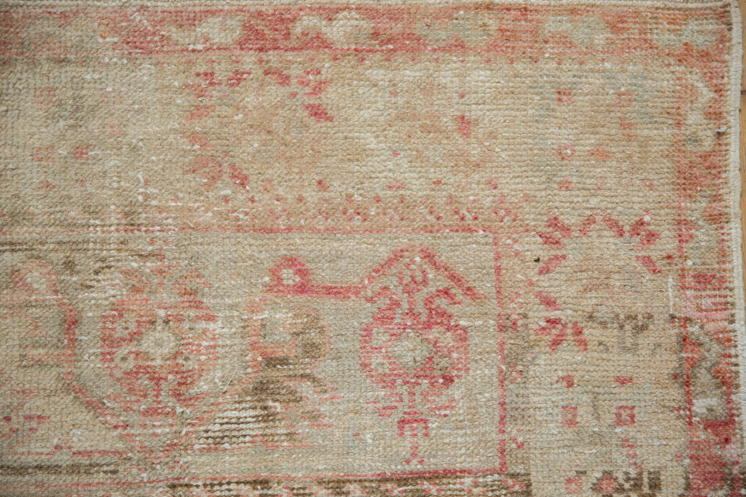 2.5x5 Vintage Distressed Oushak Rug Runner