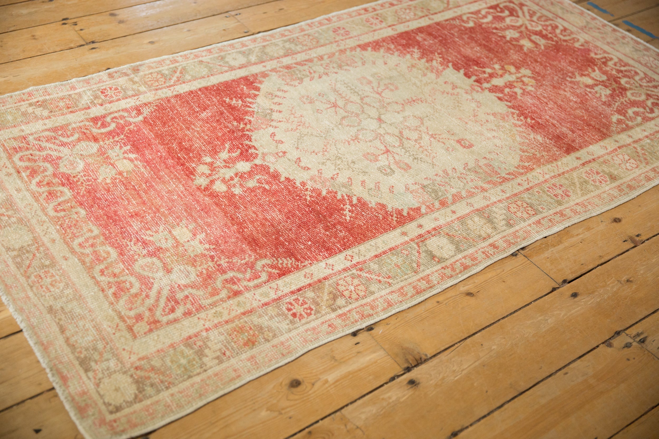 3.5x6 Vintage Distressed Oushak Rug
