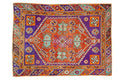 3x4 Vintage Distressed Oushak Square Rug