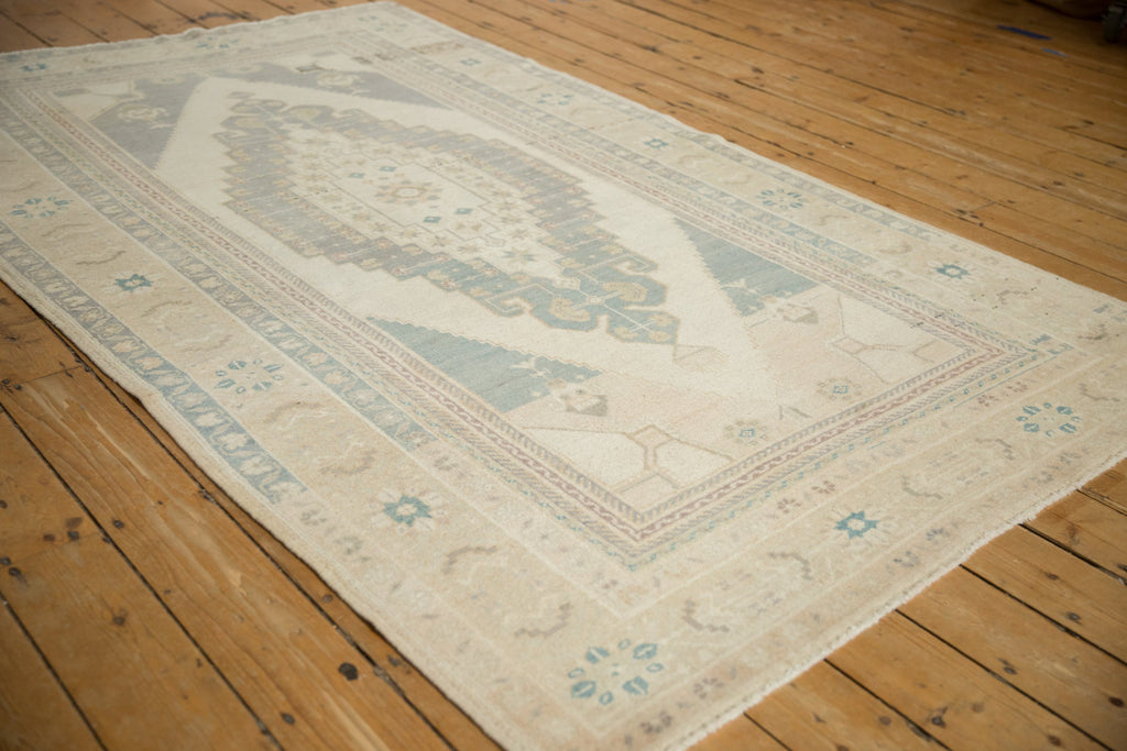 5x9 Vintage Distressed Oushak Carpet