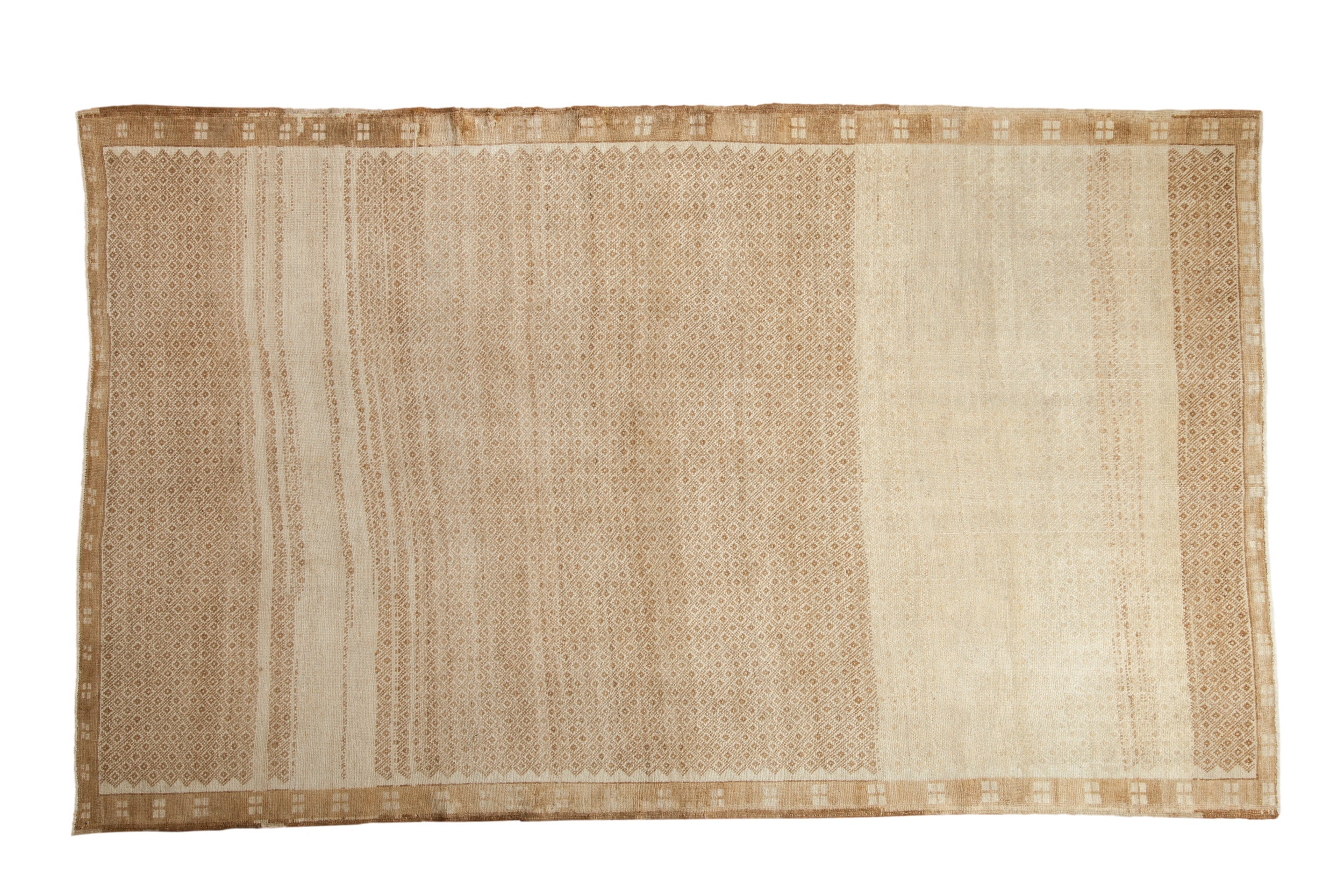 6x10 Vintage Distressed Kars Carpet
