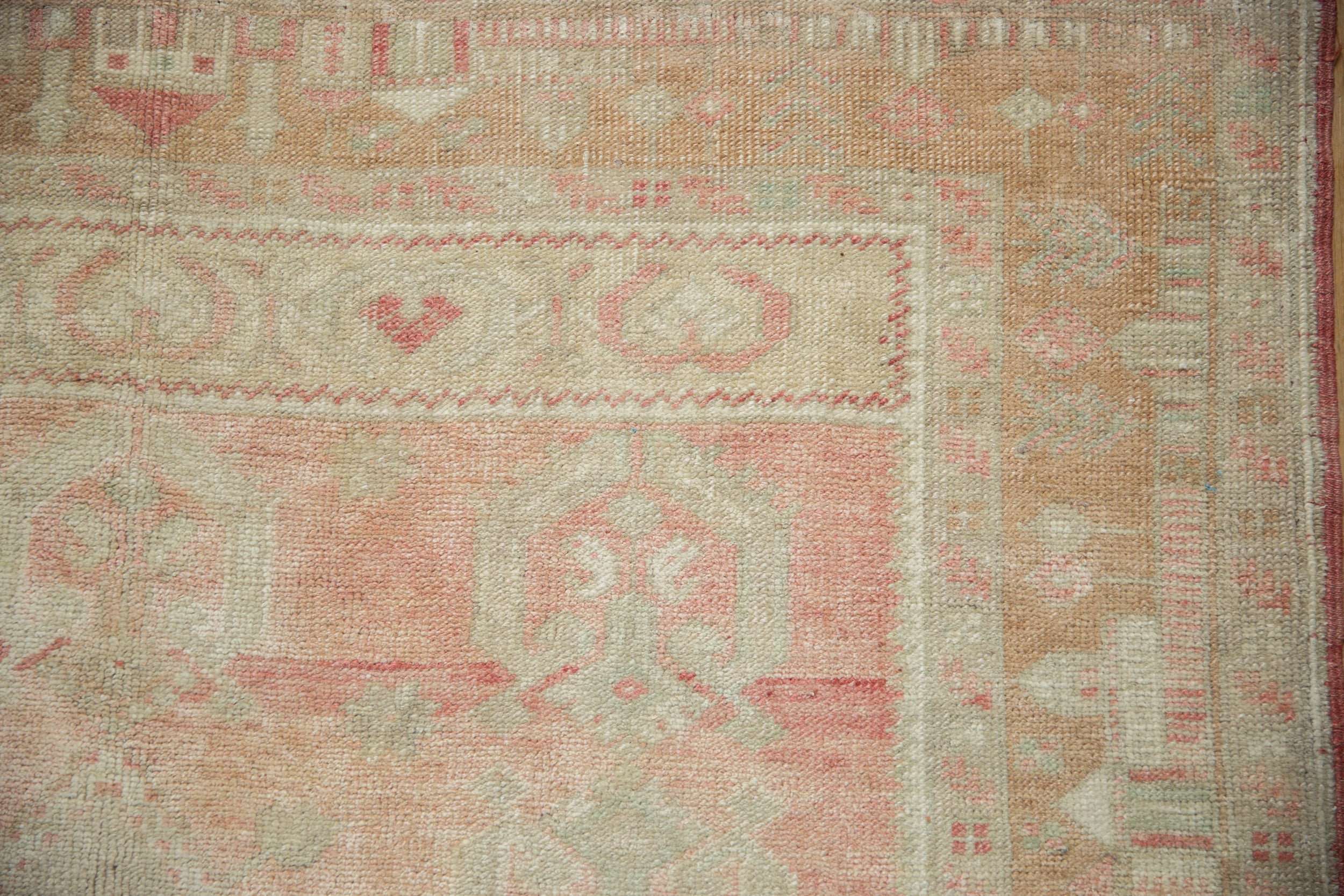 4.5x8.5 Vintage Distressed Oushak Rug