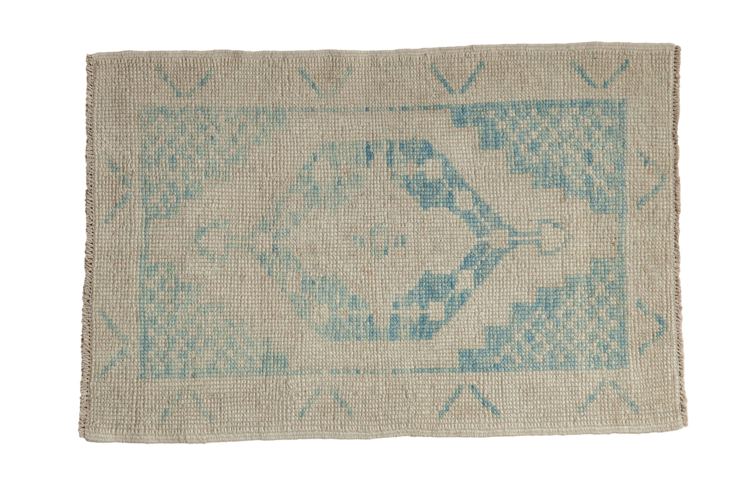 2.5x4 Distressed Oushak Rug
