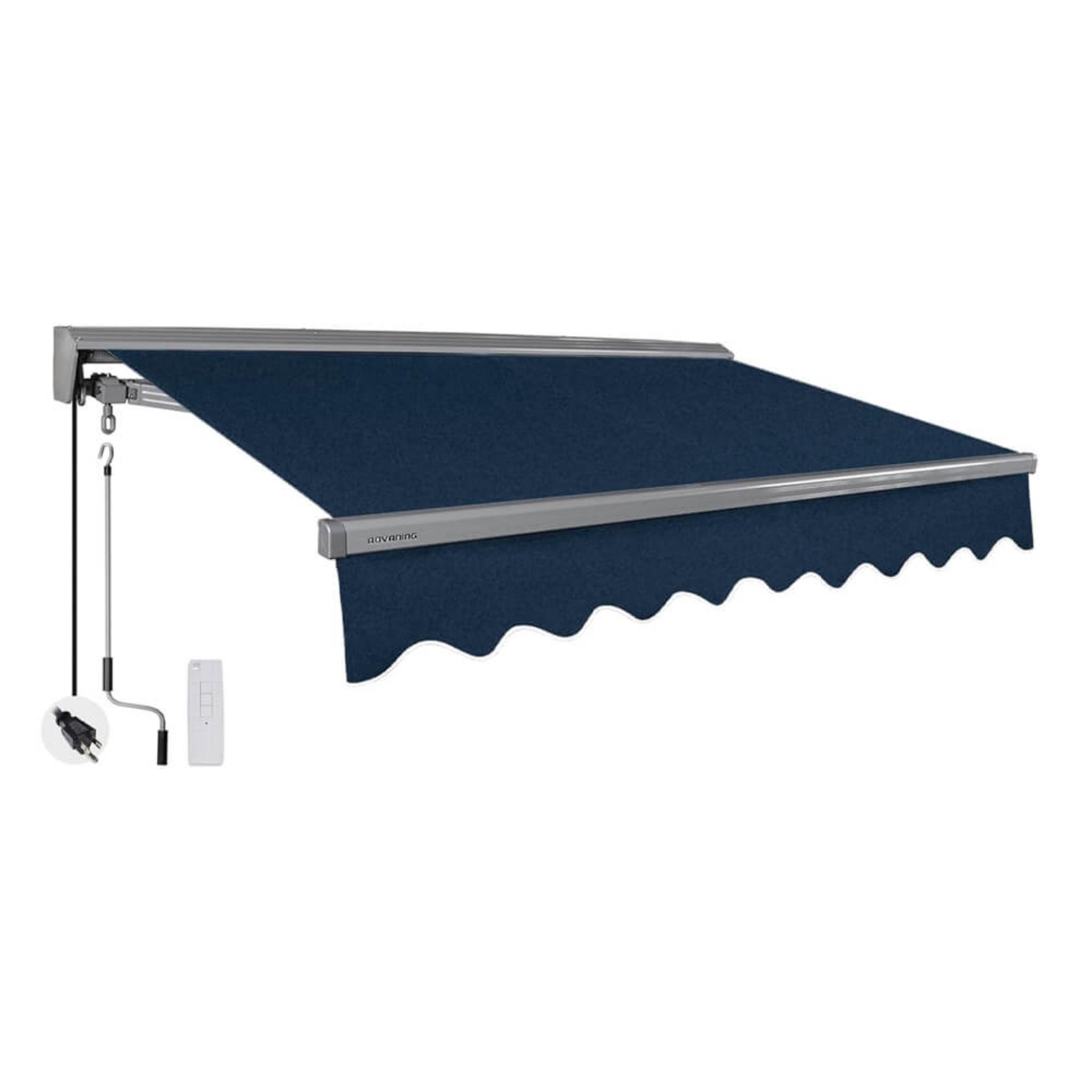 Advaning Classic Series Fully Assembled Retractable Sun Shade Canopy Awning (SAK92851)