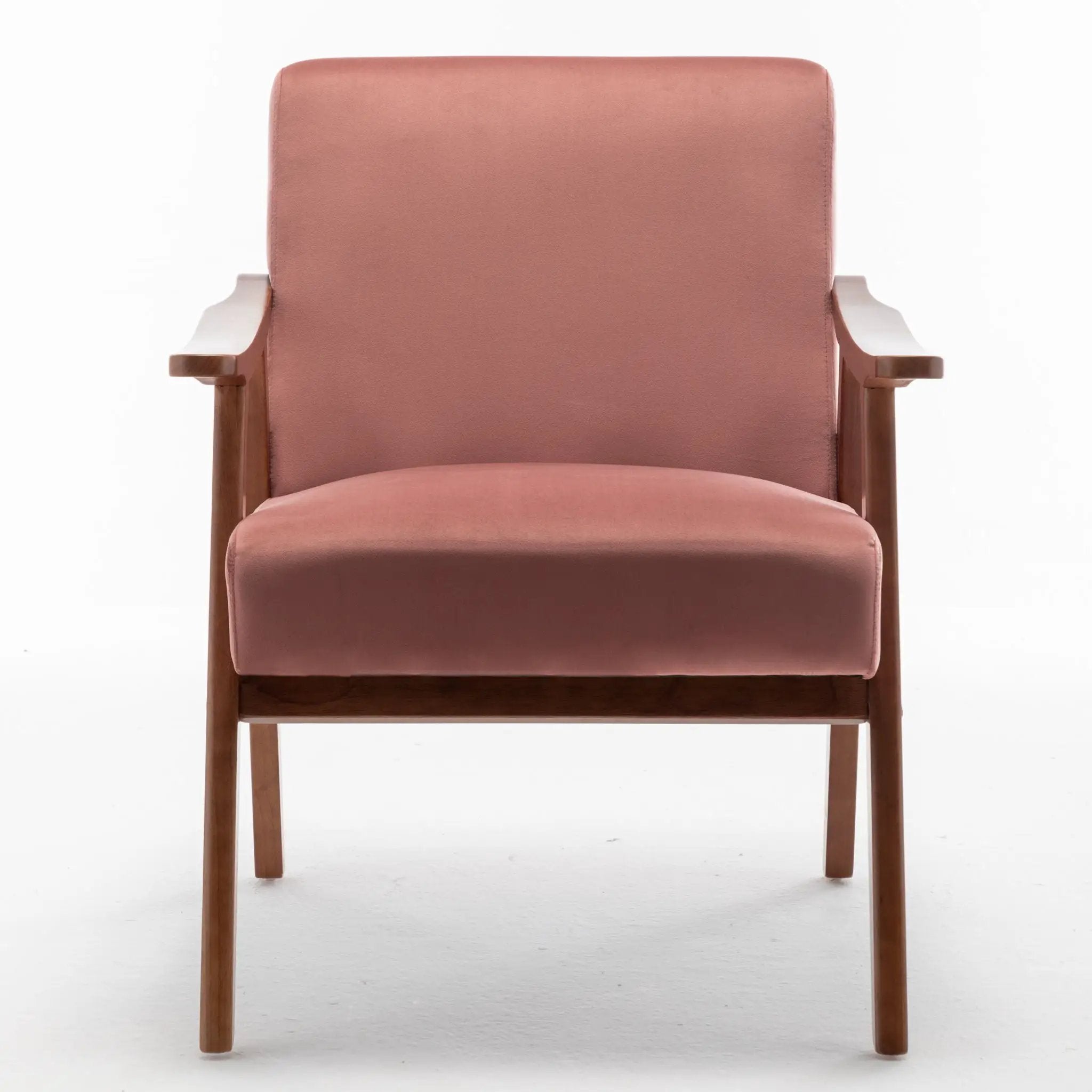 Accent Chair, Classic Mid Century Modern For Extra Seating