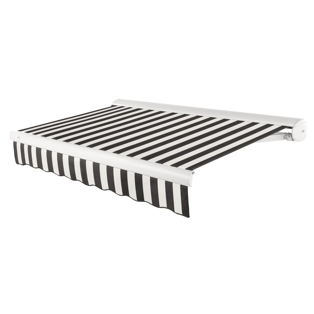 [12x10FT] Awntech Key West Premium Electric Outdoor Motorized Retractable Awning [FCL12/FCR12-SBY] (SAK78214)