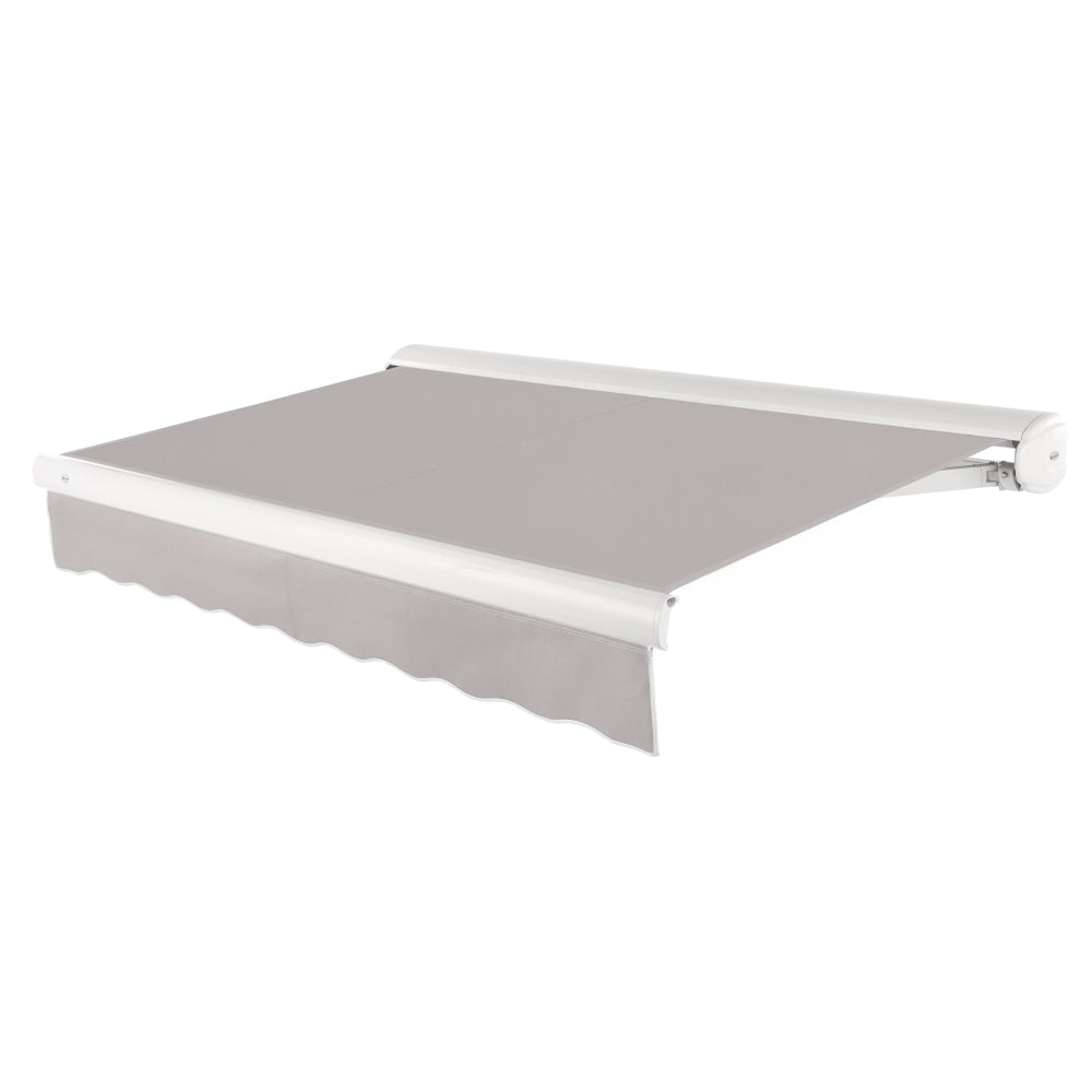 [12x10FT] Awntech Key West Premium Electric Outdoor Motorized Retractable Awning [FCL12/FCR12-SBY] (SAK78214)