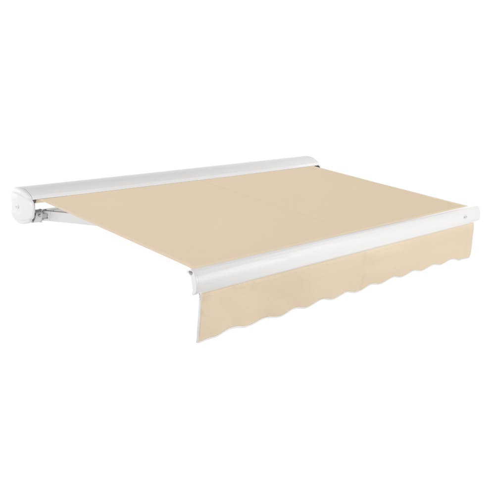 [12x10FT] Awntech Key West Premium Manual Outdoor Retractable Awning [FCM12-SBY] (SAK35497)