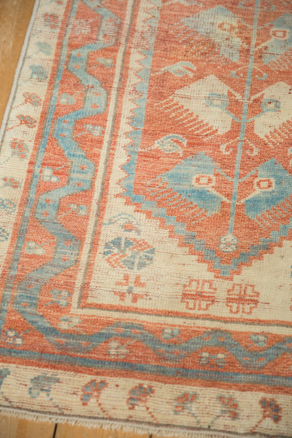 2.5x5 Distressed Oushak Rug Runner