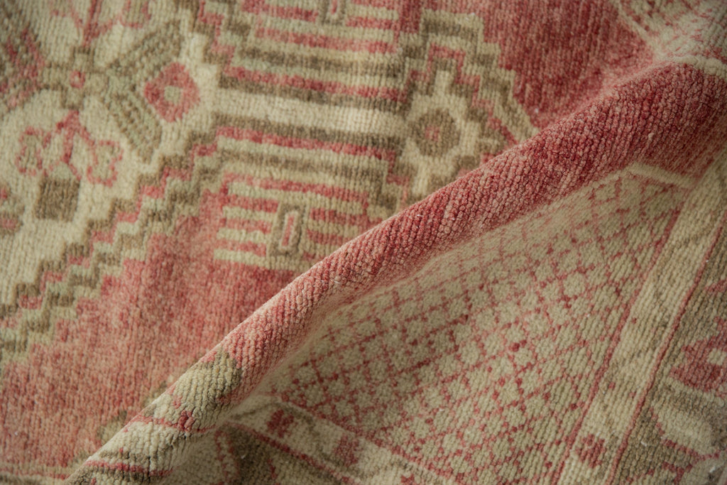 3x4.5 Vintage Distressed Oushak Rug