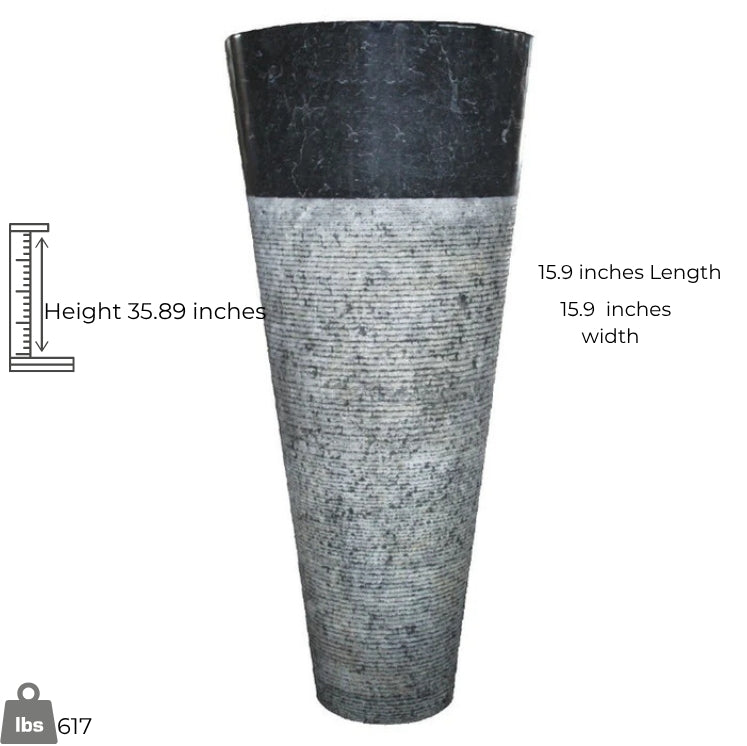 Pedestal Marble Sink
