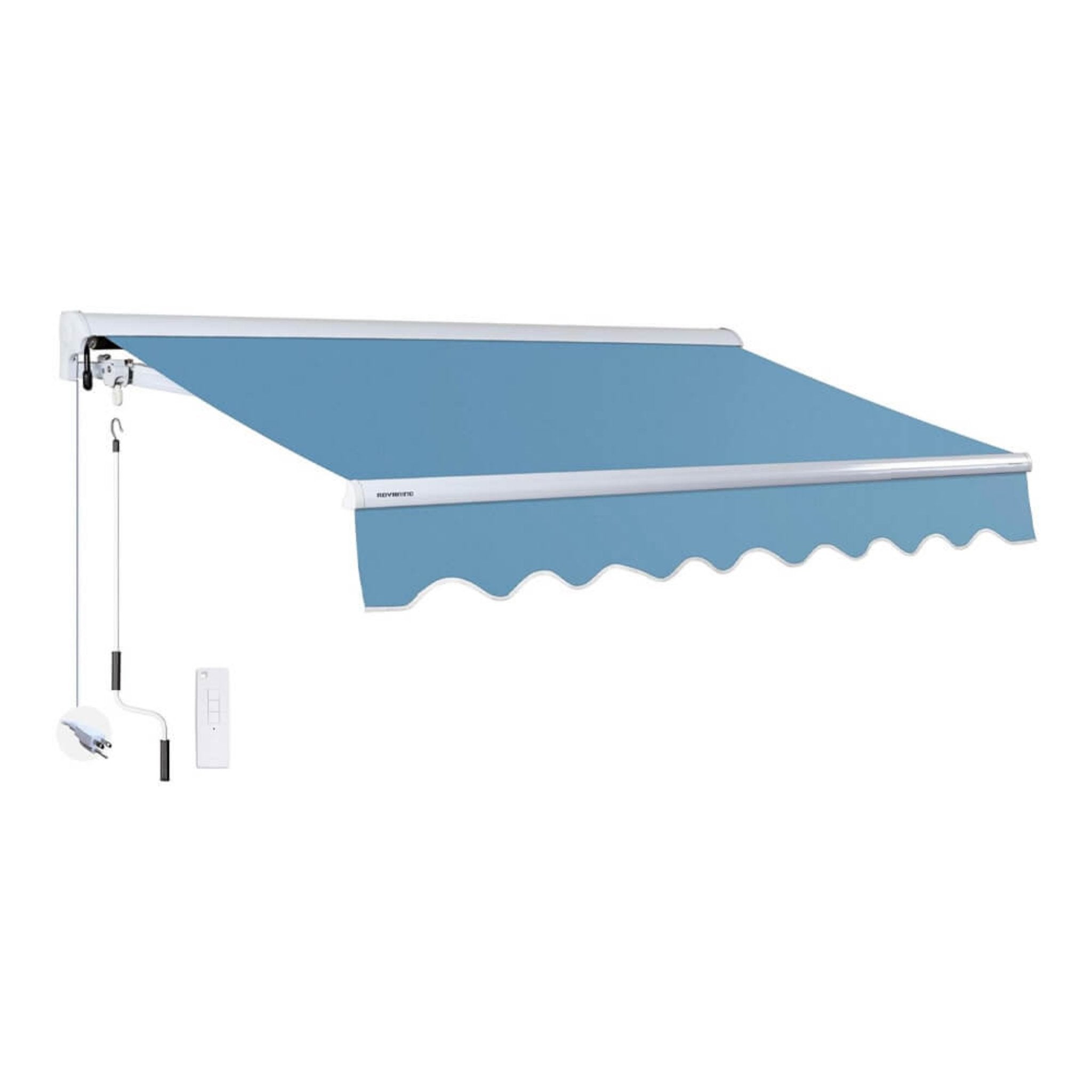 Advaning Luxury Series Fully Assembled Retractable Sun Shade Canopy Awning (SAK31549)
