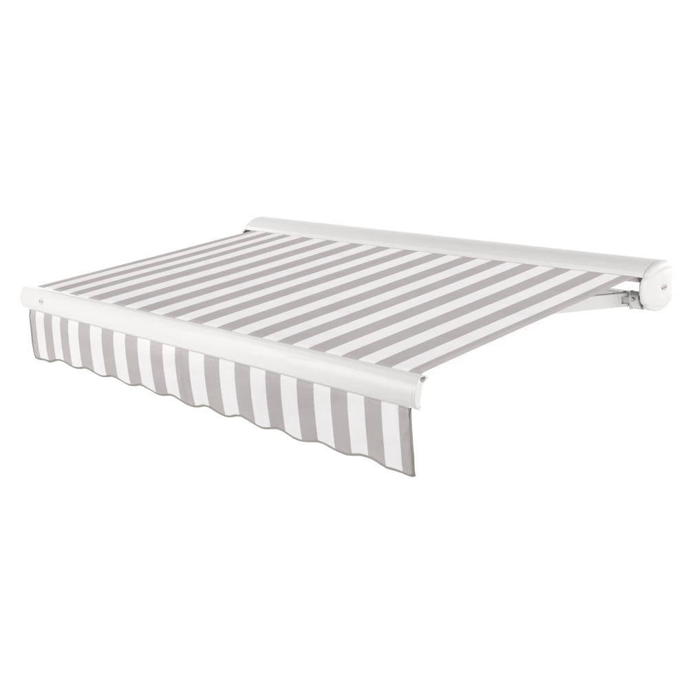 [16x10FT] Awntech Key West Premium Electric Outdoor Motorized Retractable Awning [FCL16/FCR16-SBY] (SAK81742)