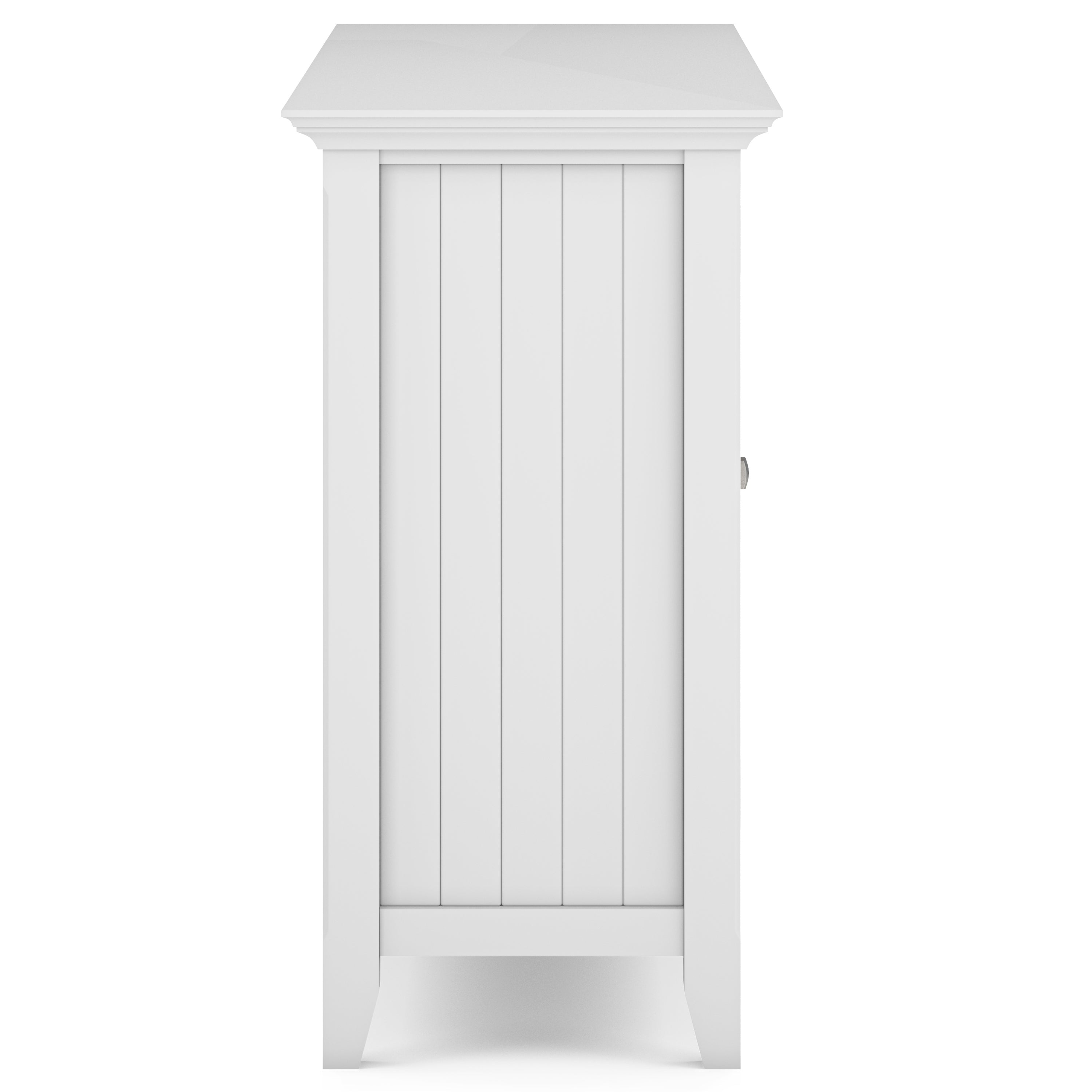 Acadian - Tall TV Media Stand - White