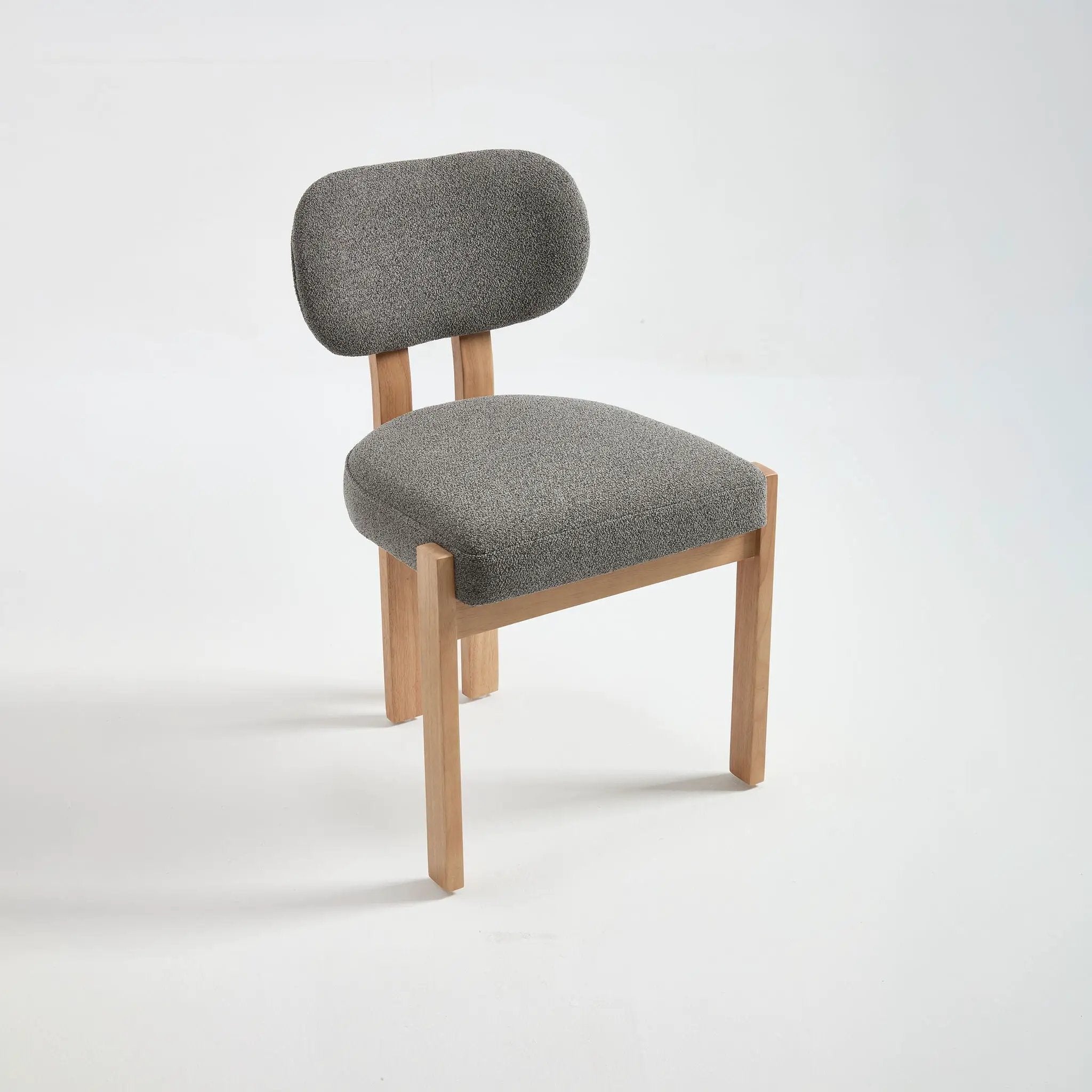 Dining Chairs With Ergonomic Backrest And Adjustable Feet (Set of 2)