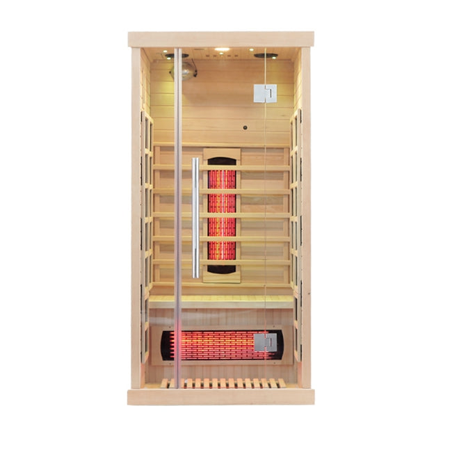 SAUNA EVOLUTION®  Full Spectrum Indoor Solid Wood Sauna Far Infrared 11