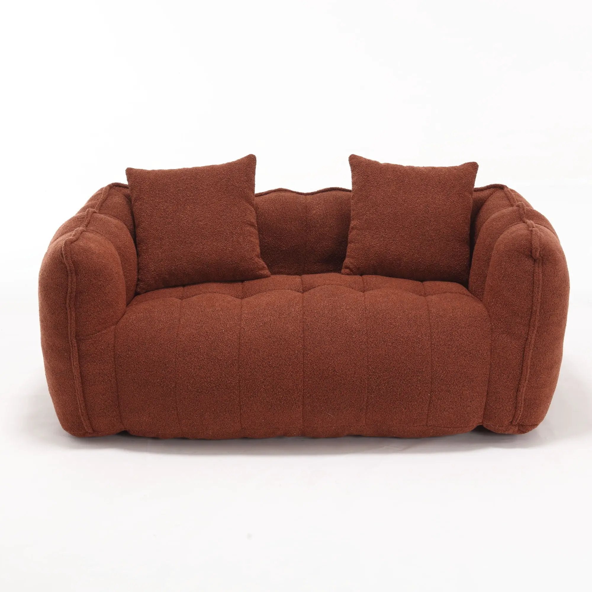 Cozy Beanbag Chair With High Resilience Foam Core For 2