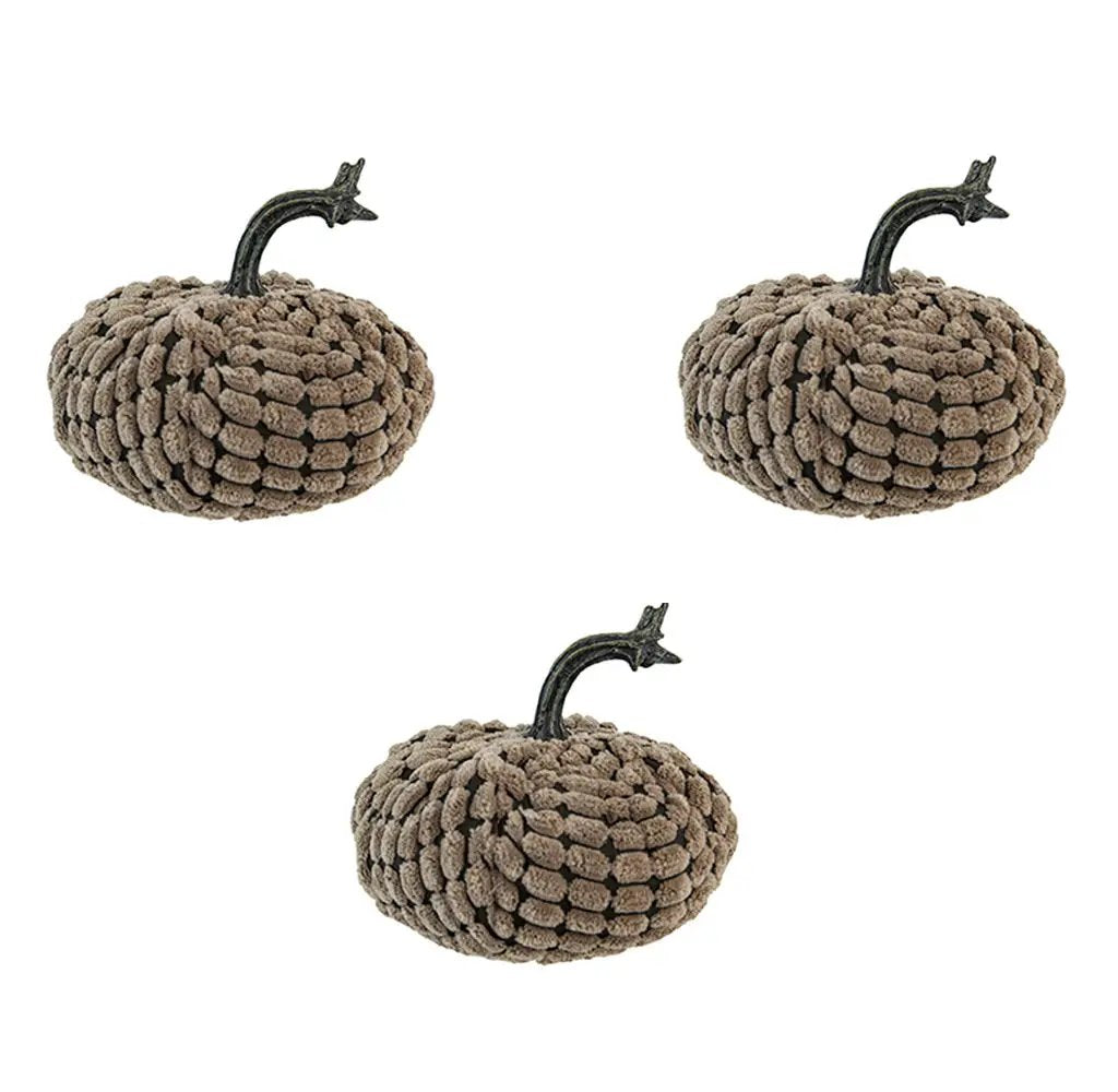 Weighted Pumpkin Ornament Decor For Holiday Harvest Festival Fall Festival & Thanksgiving