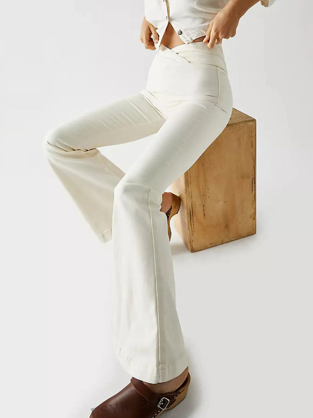 High Waist Flare Jeans