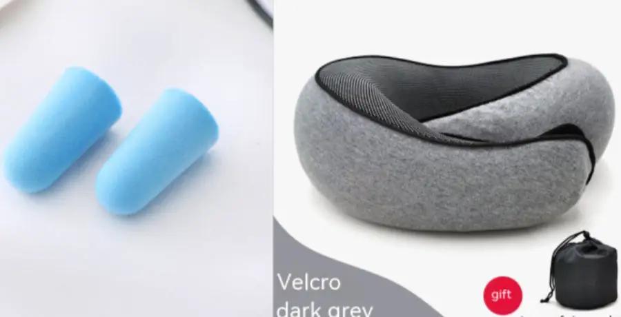 Travel pillows for airplanes